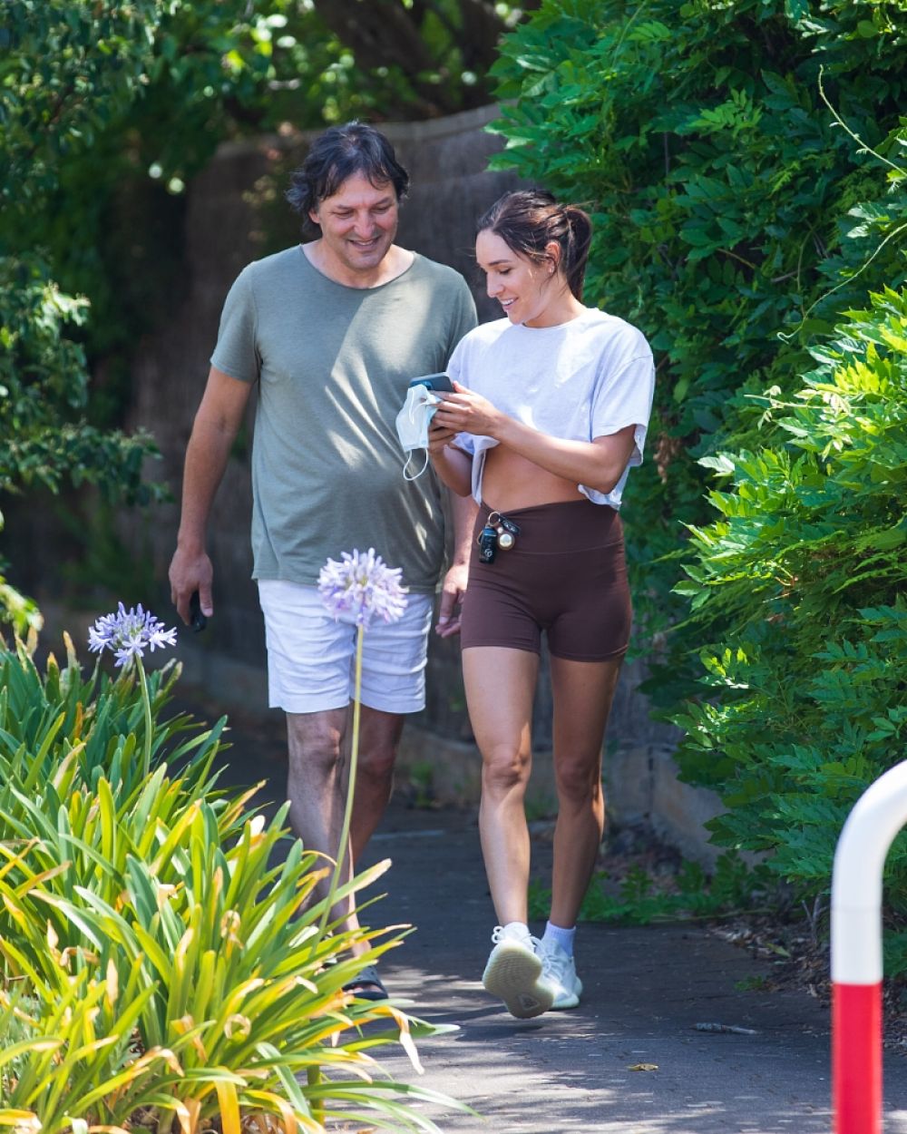 Kayla Istines Out With Her Dad Adelaide