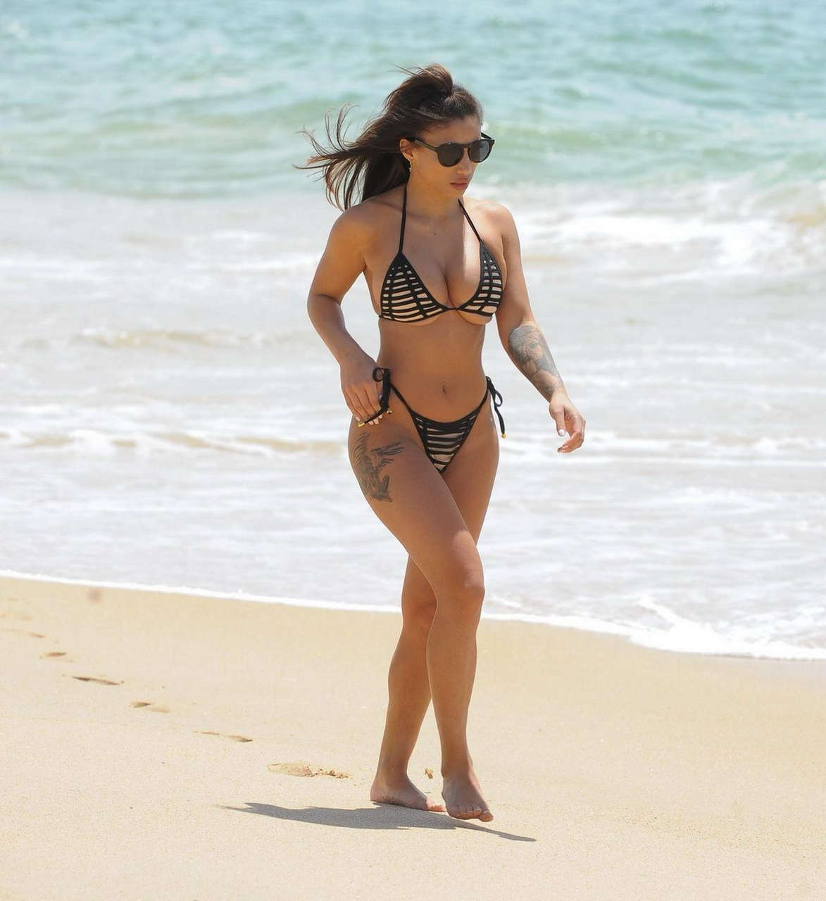 Kayleigh Morris Bikini Beach Greece