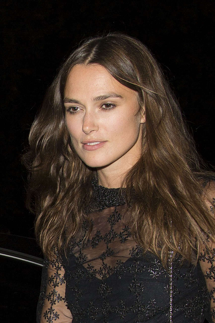 Keira Knightley Arrives Genetic X Liberty Ross Launch Event London