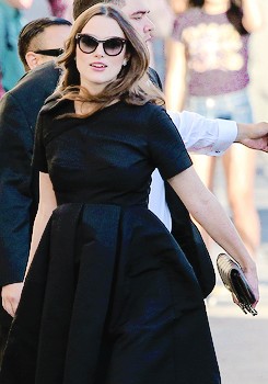 Keira Knightley Arriving At Jimmy Kimmel Live In
