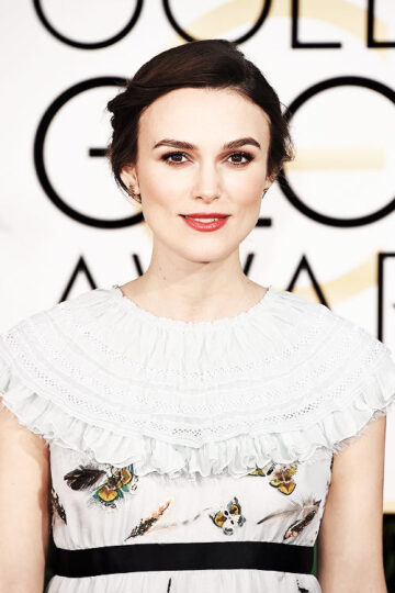 Keira Knightley At The 72nd Annual Golden Globe