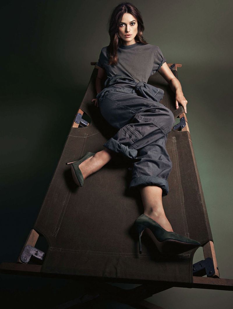 Keira Knightley Karen Collins Photoshoot For Glamour Magazine