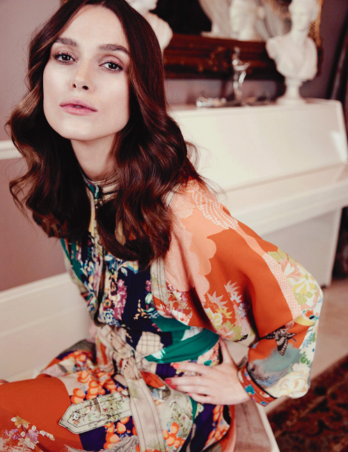 Keira Knightley Photographed By Elena Rendina For