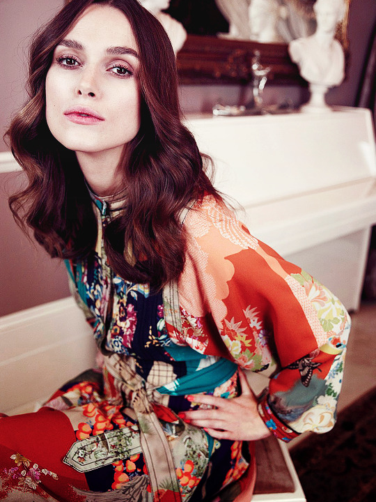 Keira Knightley Photographed By Elena Rendina For
