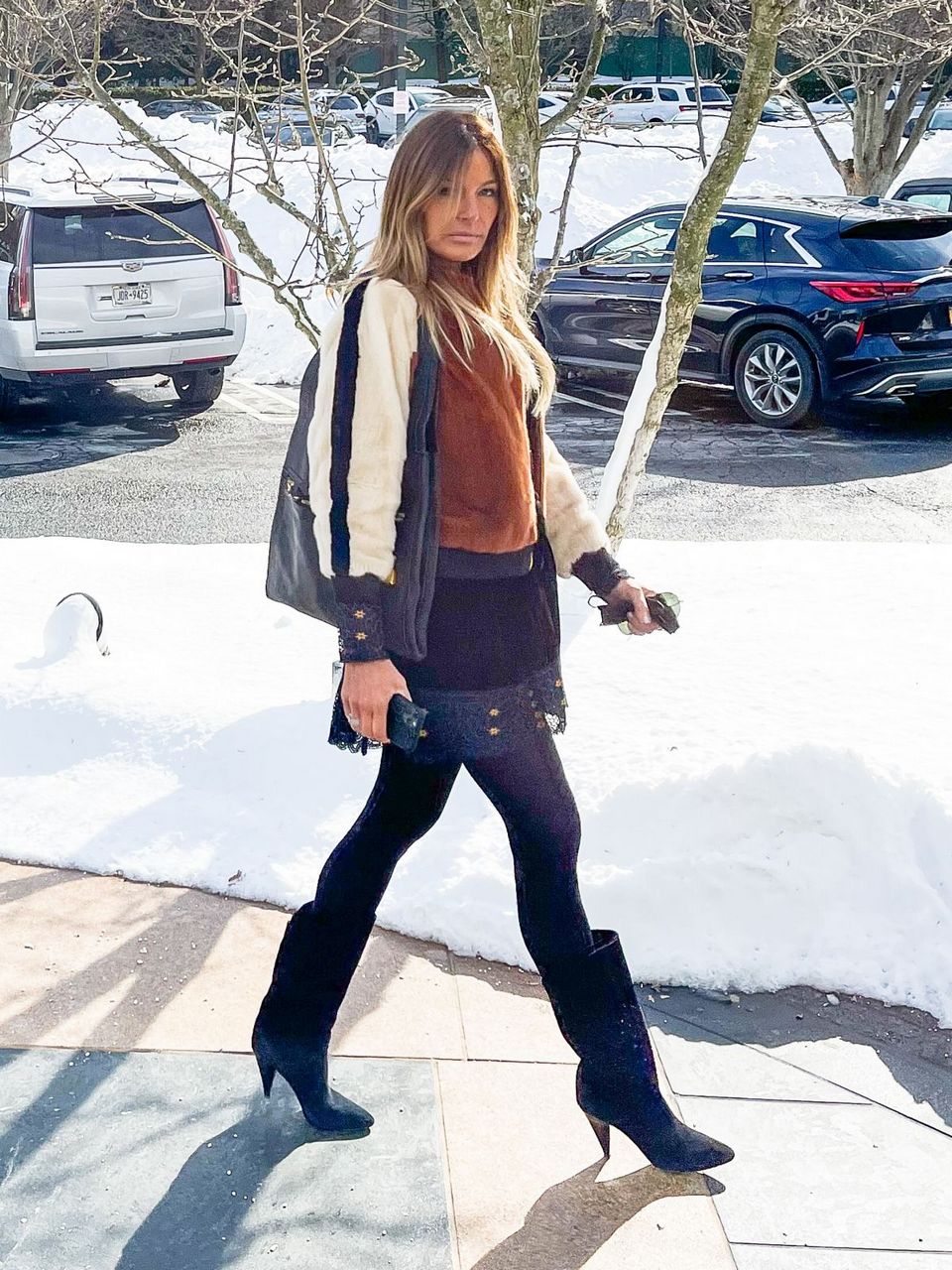 Kelly Bensimon Out And About New York