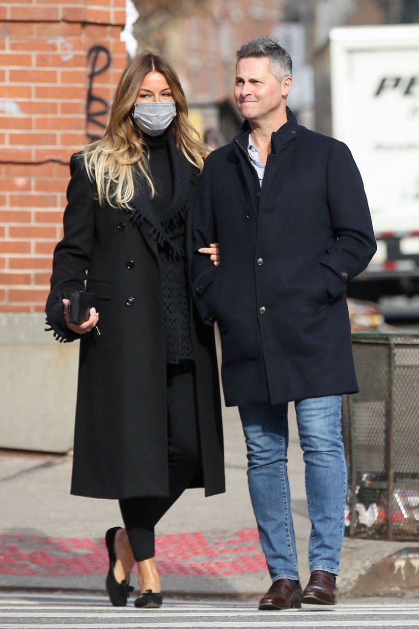 Kelly Bensimon Out Arm Arm With Mystery Man New York