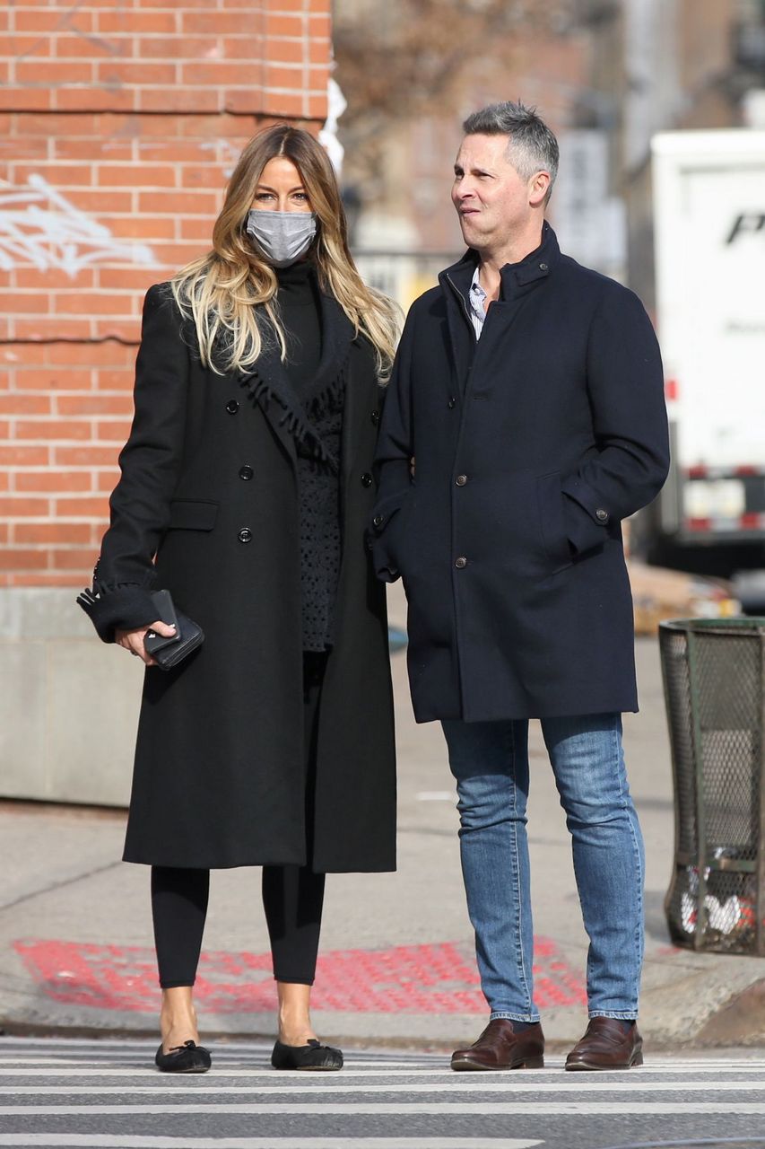 Kelly Bensimon Out Arm Arm With Mystery Man New York