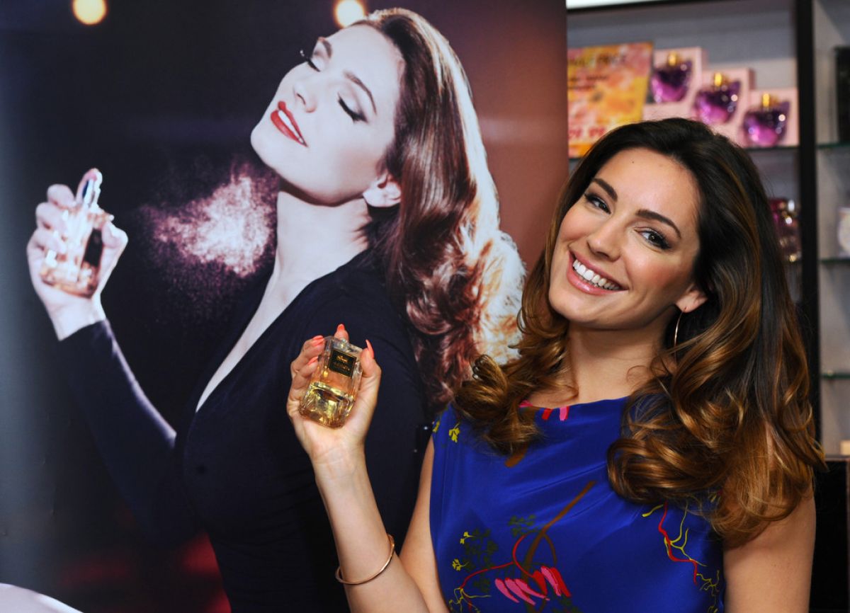 Kelly Brook Audition Perfume Launch London