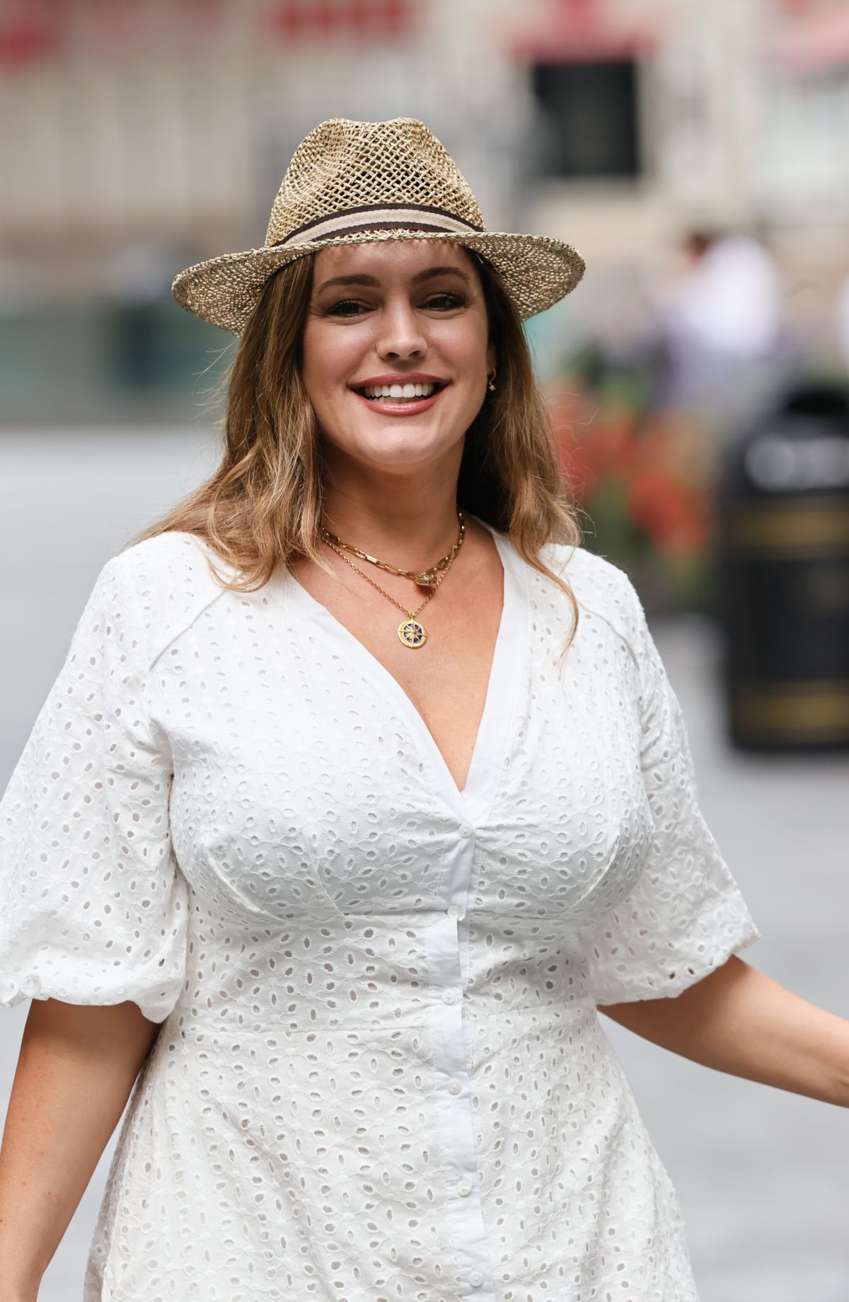 Kelly Brook Out About London