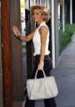 Kelly Carlson Leaving Madeo Restaurant Hollywood