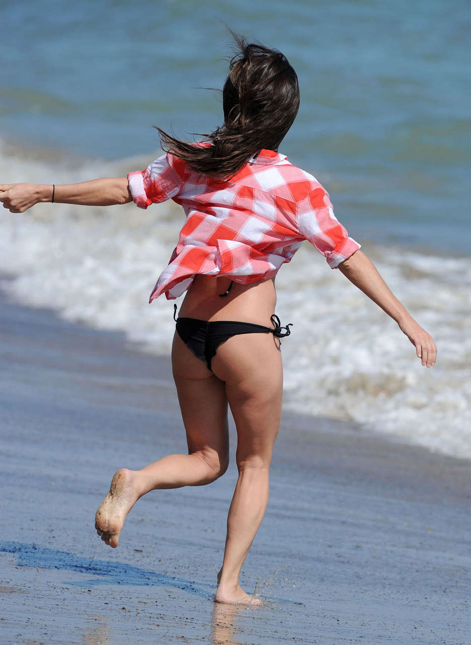 Kelly Monaco Bikini Beach Party Malibu