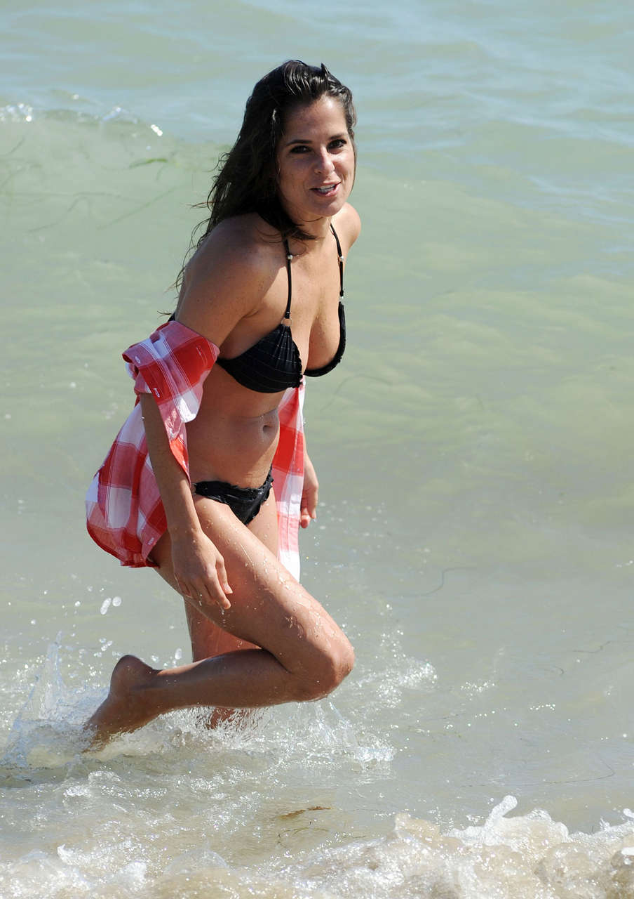 Kelly Monaco Bikini Beach Party Malibu