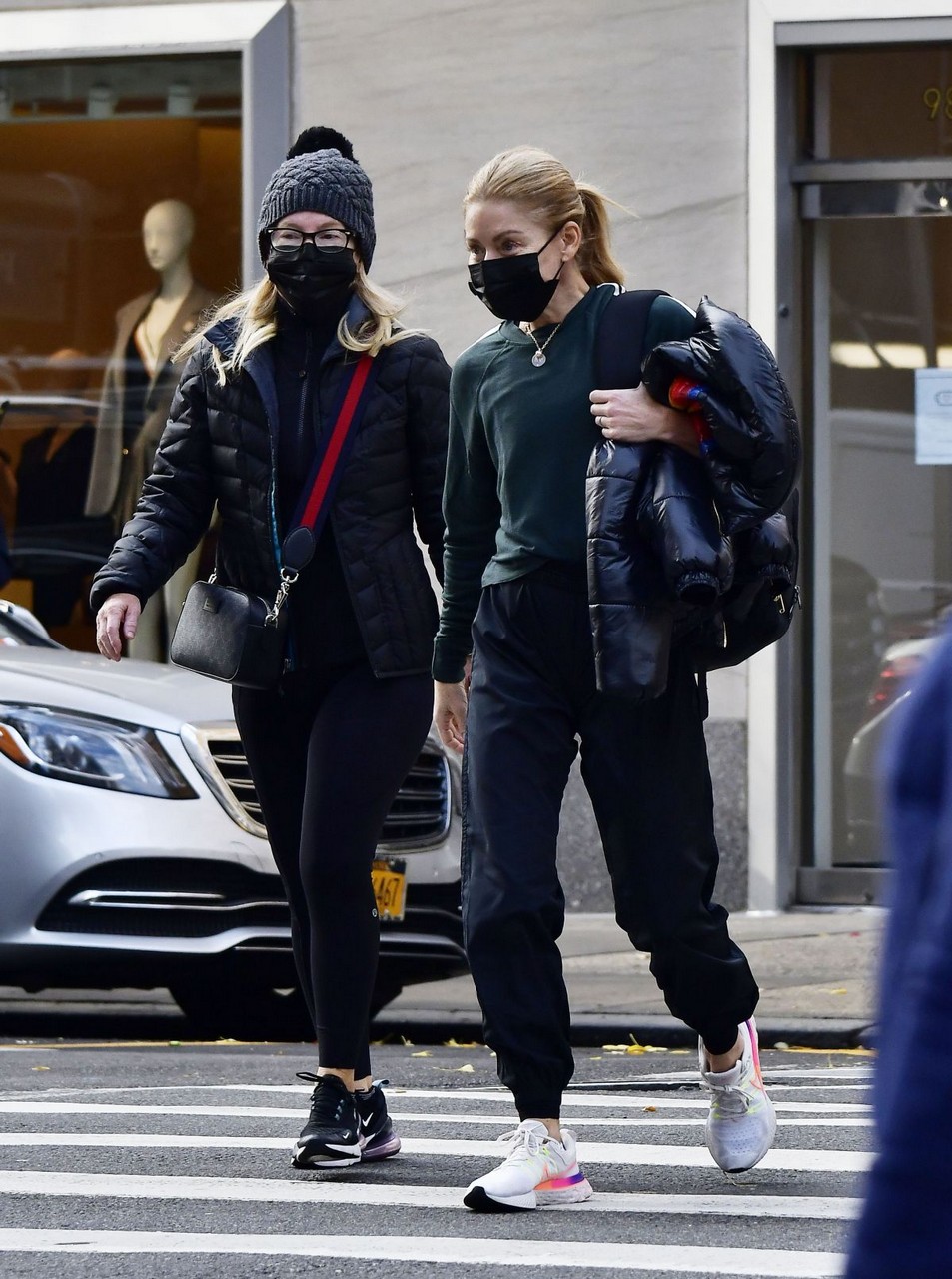 Kelly Ripa Out With Friend New York