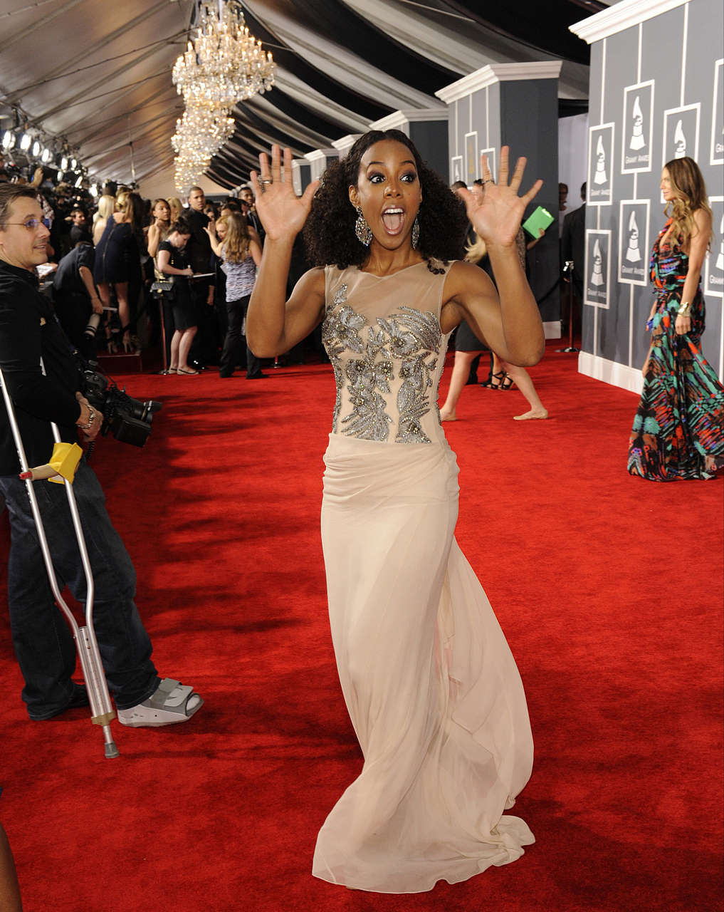 Kelly Rowland 54th Annual Grammy Awards Los Angeles