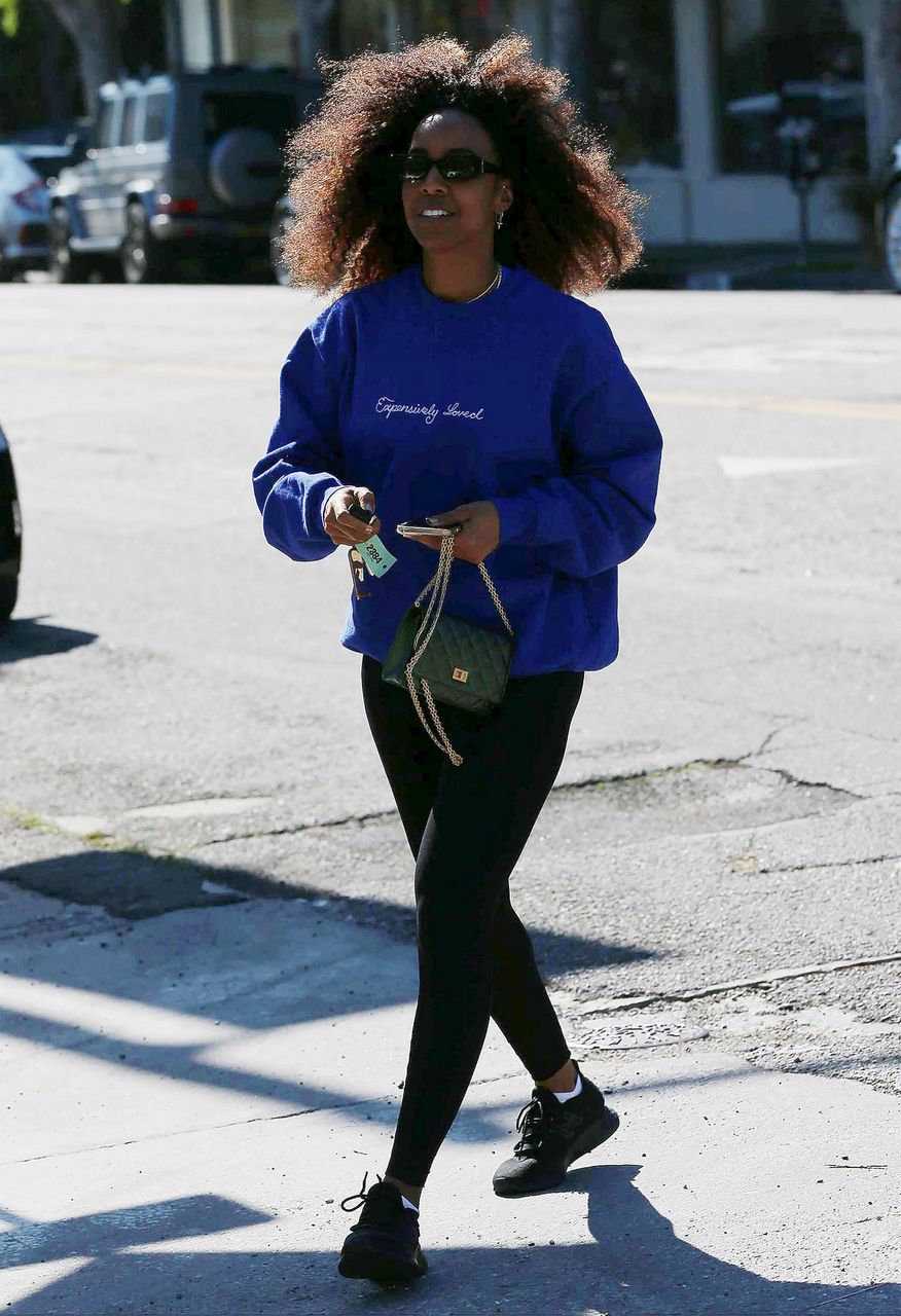 Kelly Rowland Out And About Beverly Hills