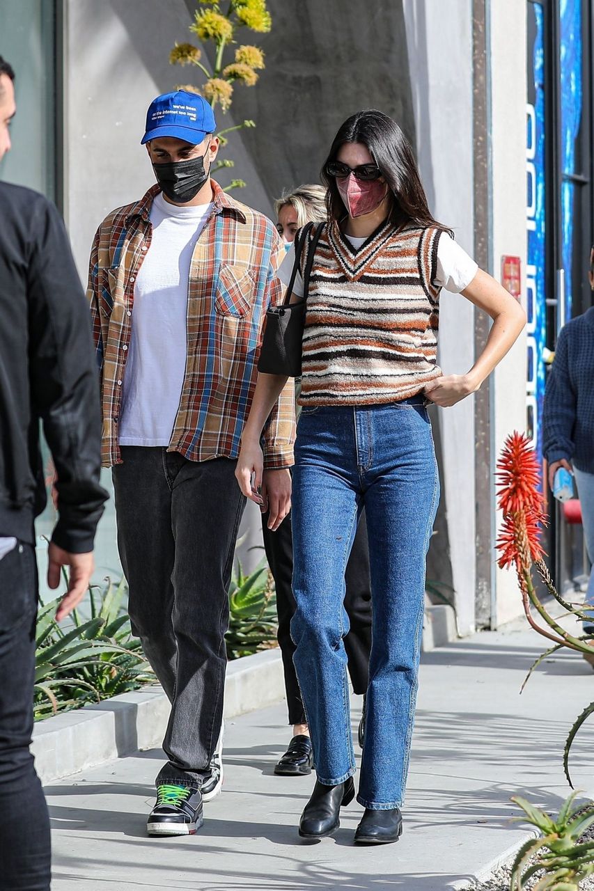 Kendall Jenner And Fai Khadra Out West Hollywood