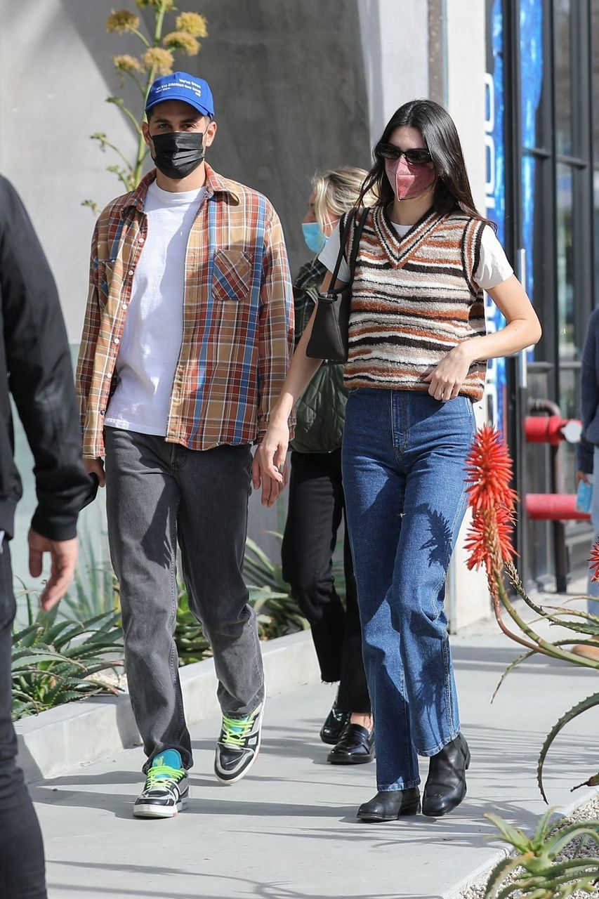 Kendall Jenner And Fai Khadra Out West Hollywood