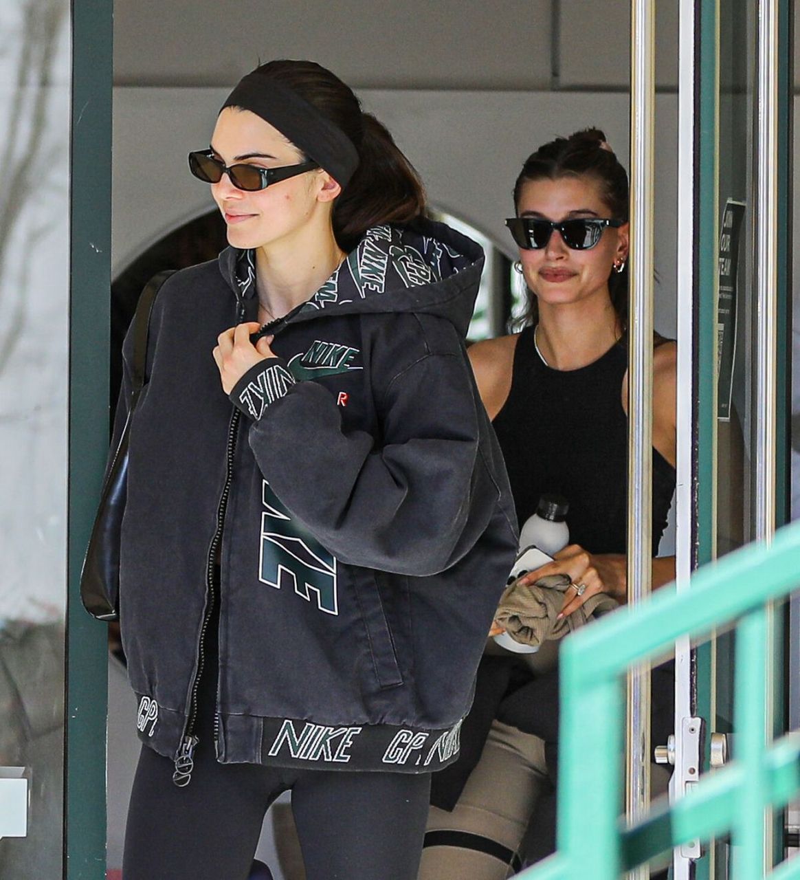 Kendall Jenner And Hailey Bieber Pilates Studio West Hollywood