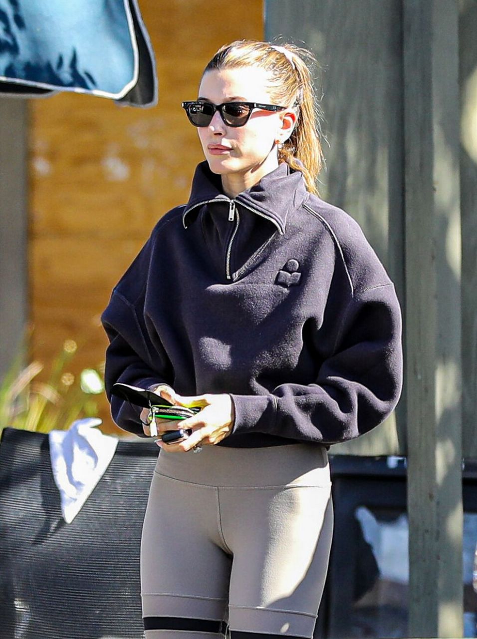 Kendall Jenner And Hailey Bieber Pilates Studio West Hollywood