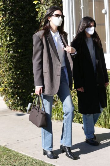 Kendall Jenner And Lauren Perez Out Shopping West Hollywood