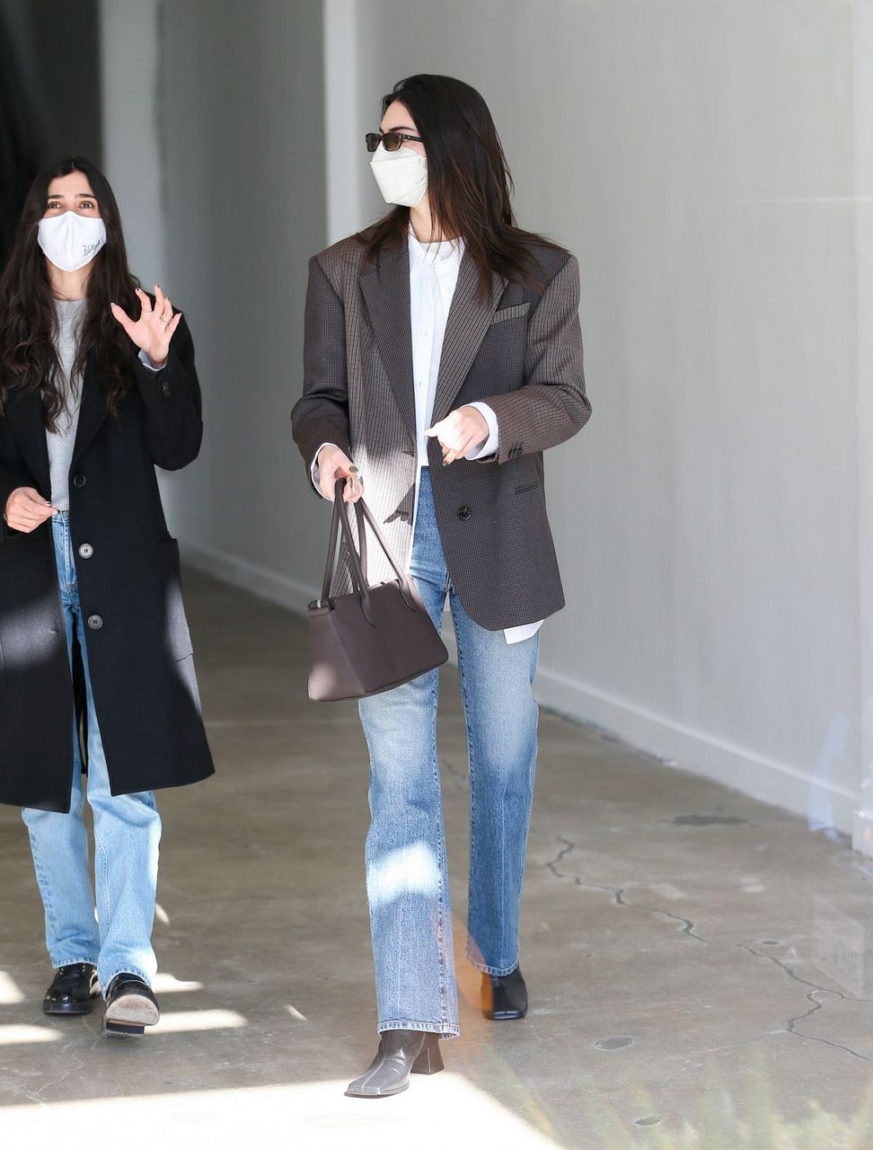 Kendall Jenner And Lauren Perez Out Shopping West Hollywood