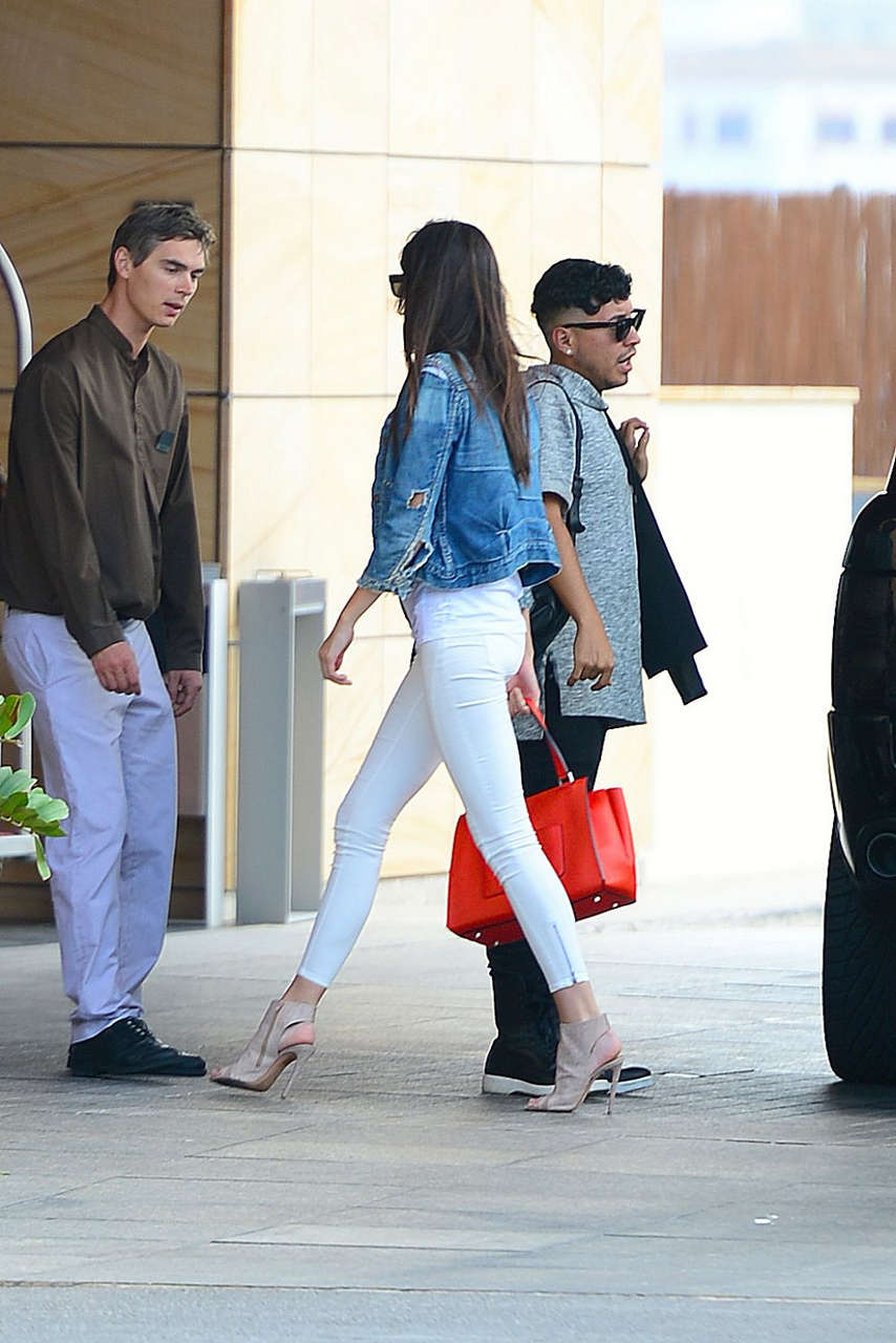 Kendall Jenner Arrives Ibiza