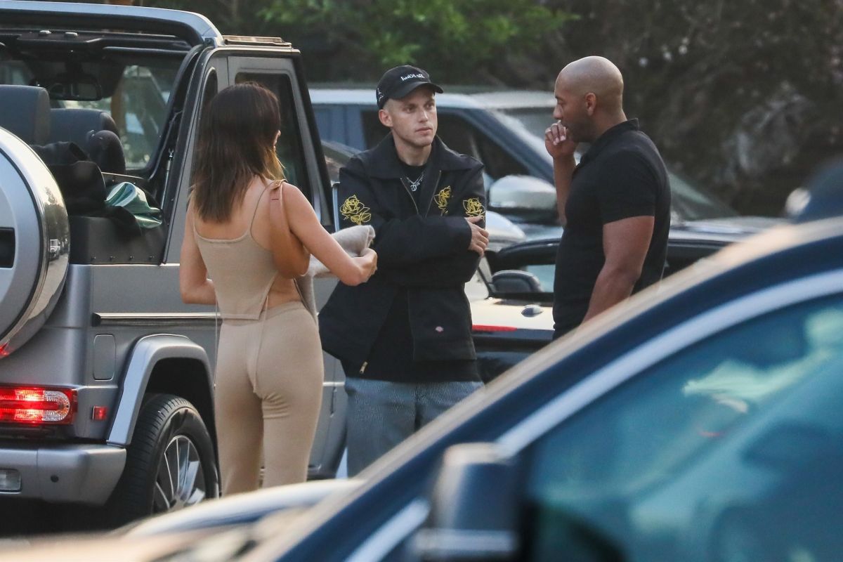 Kendall Jenner Arrives Soho House Malibu