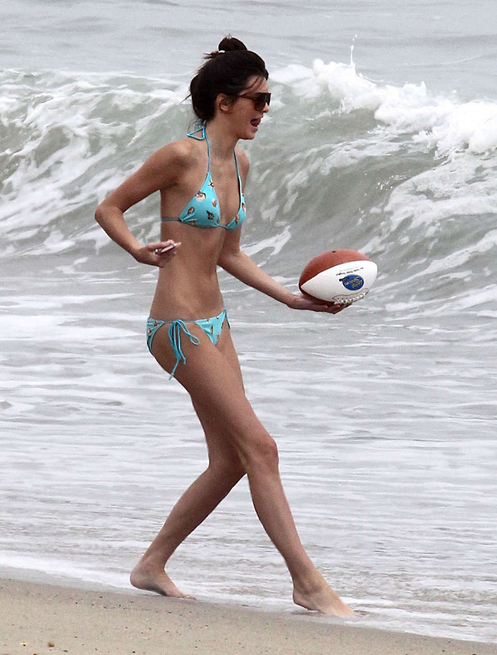 Kendall Jenner Bikini Beach Malibu