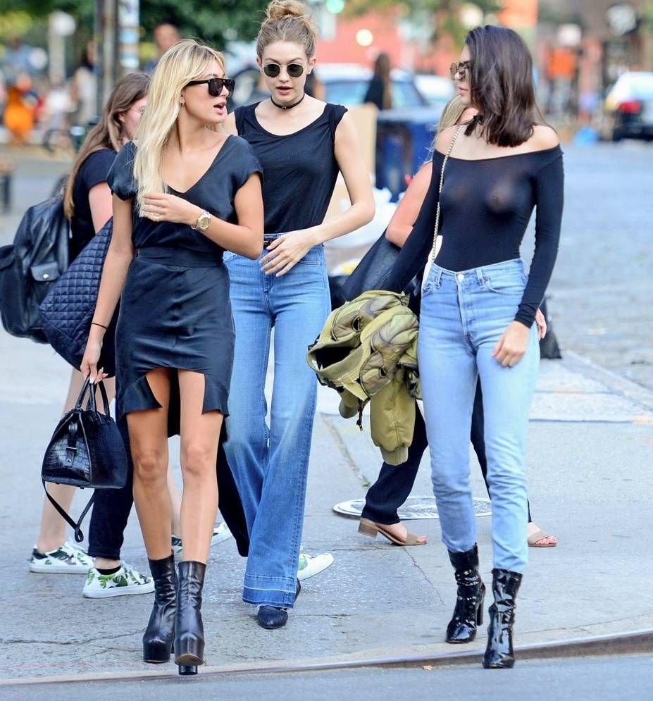 Kendall Jenner Braless