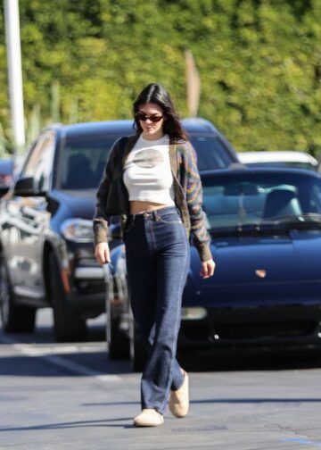 Kendall Jenner Denim Out Los Angeles