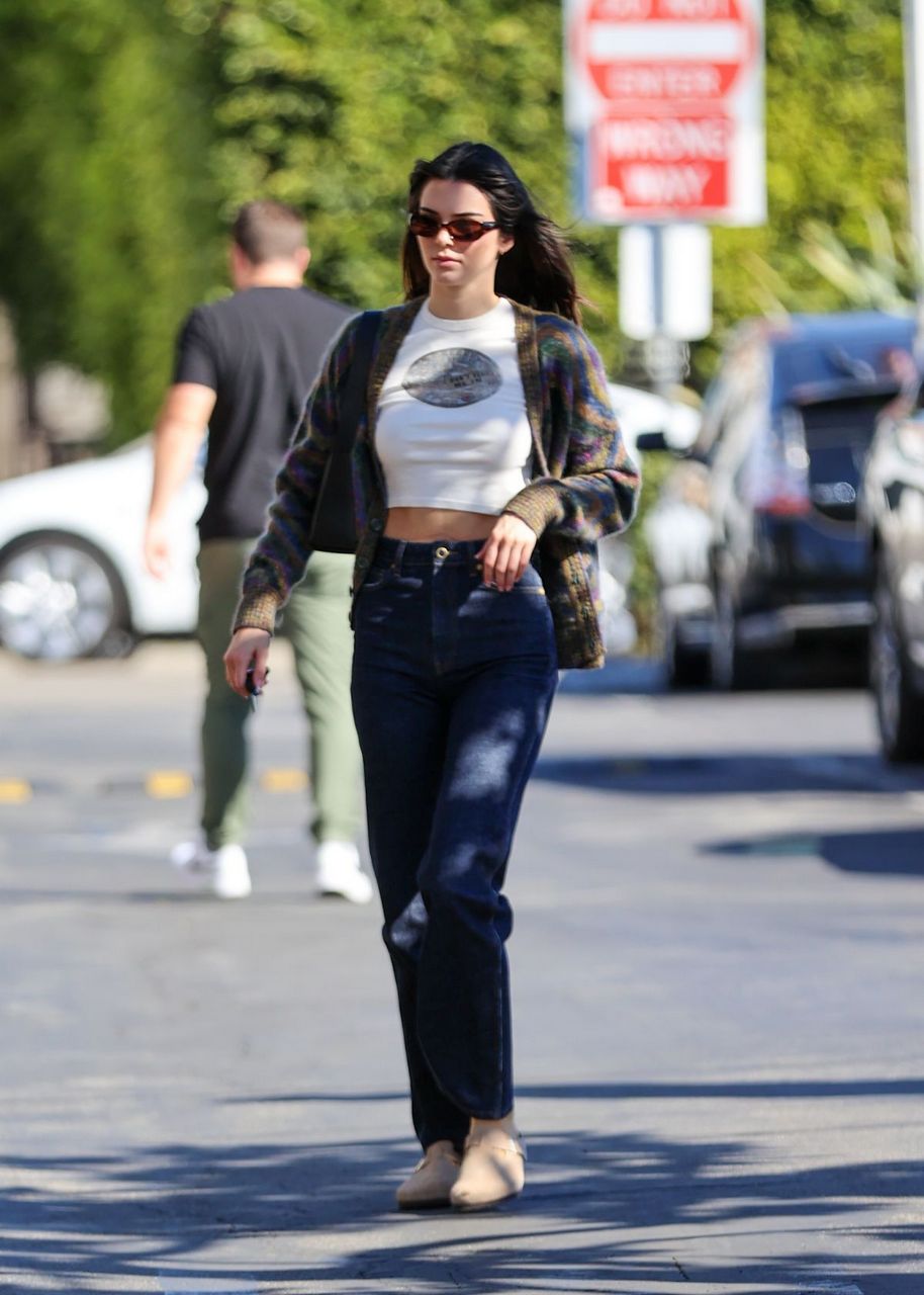 Kendall Jenner Denim Out Los Angeles