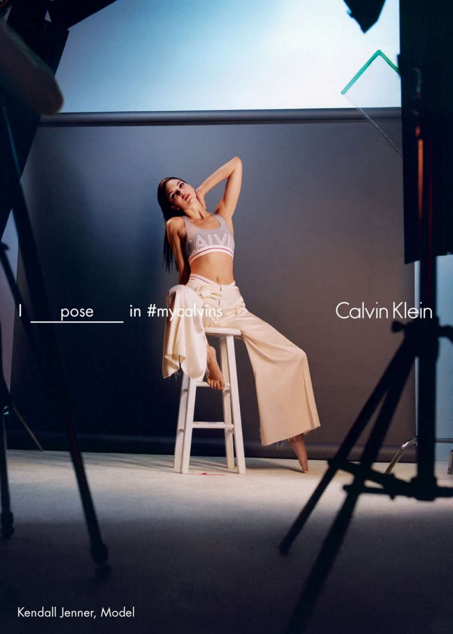 Kendall Jenner For Calvin Klein Spring 2016 Collection