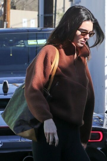 Kendall Jenner Heading To Pilates Class Hollywood