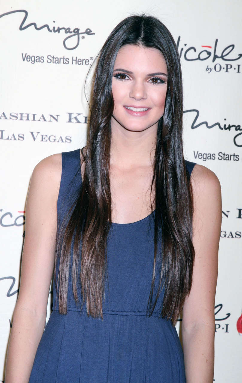 Kendall Jenner Kardashian Khaos Store Opening Mirage Hotel Casino Las Vegas