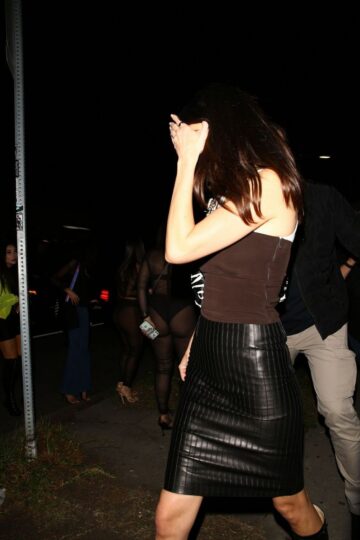 Kendall Jenner Leaves Nice Guy West Hollywood