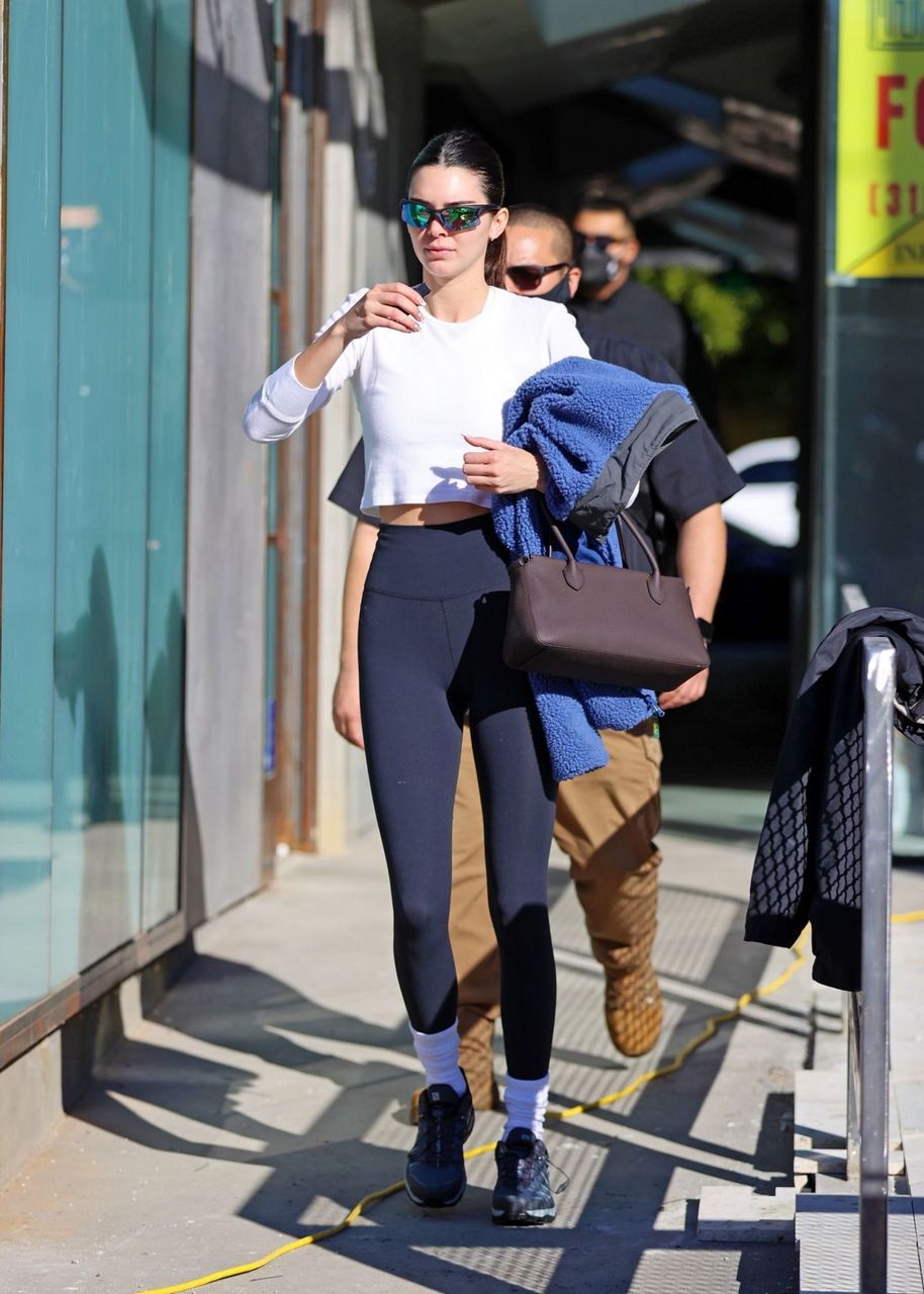 Kendall Jenner Leaves Pilates Class West Hollywood