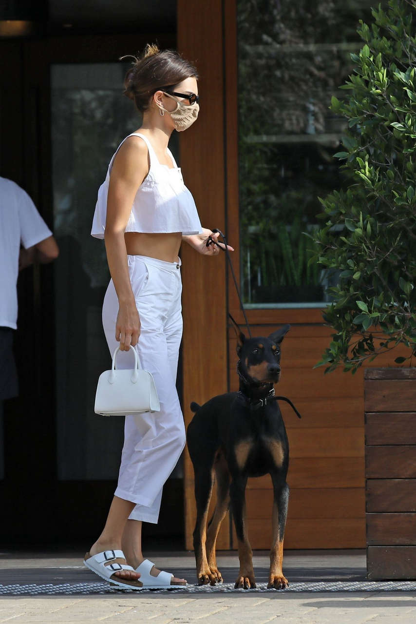 Kendall Jenner Leaves Soho House Malibu