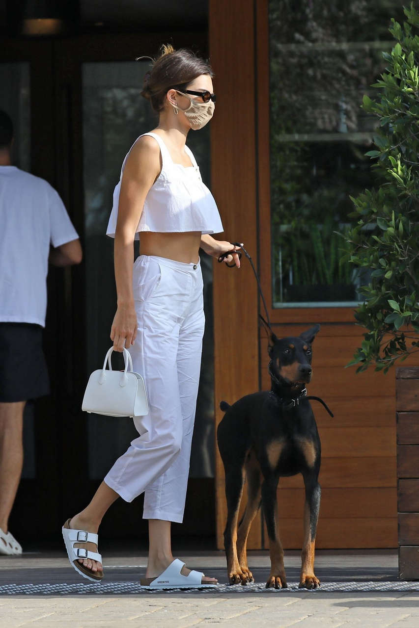 Kendall Jenner Leaves Soho House Malibu