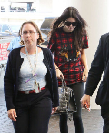 Kendall Jenner Los Angeles International Airport