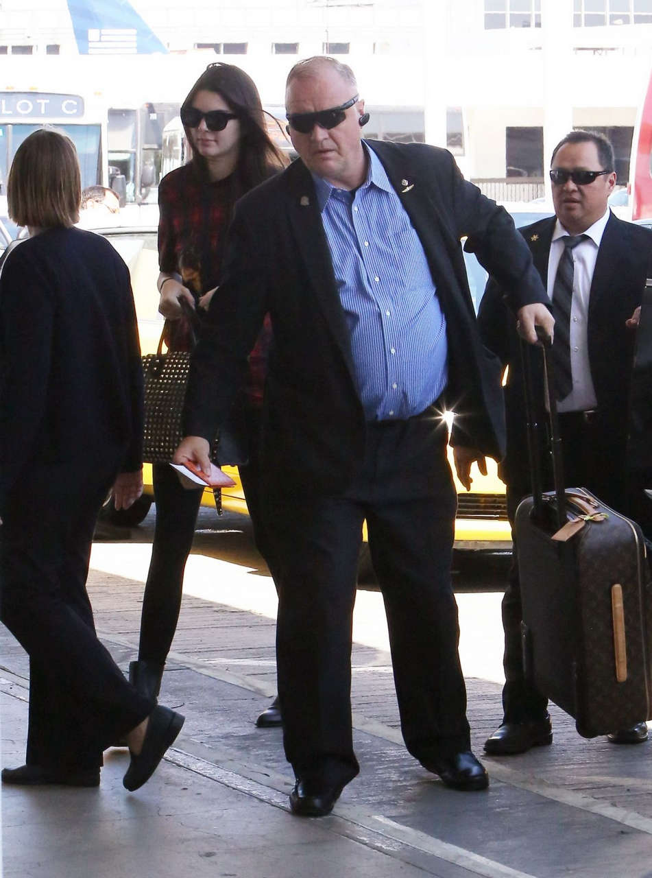 Kendall Jenner Los Angeles International Airport