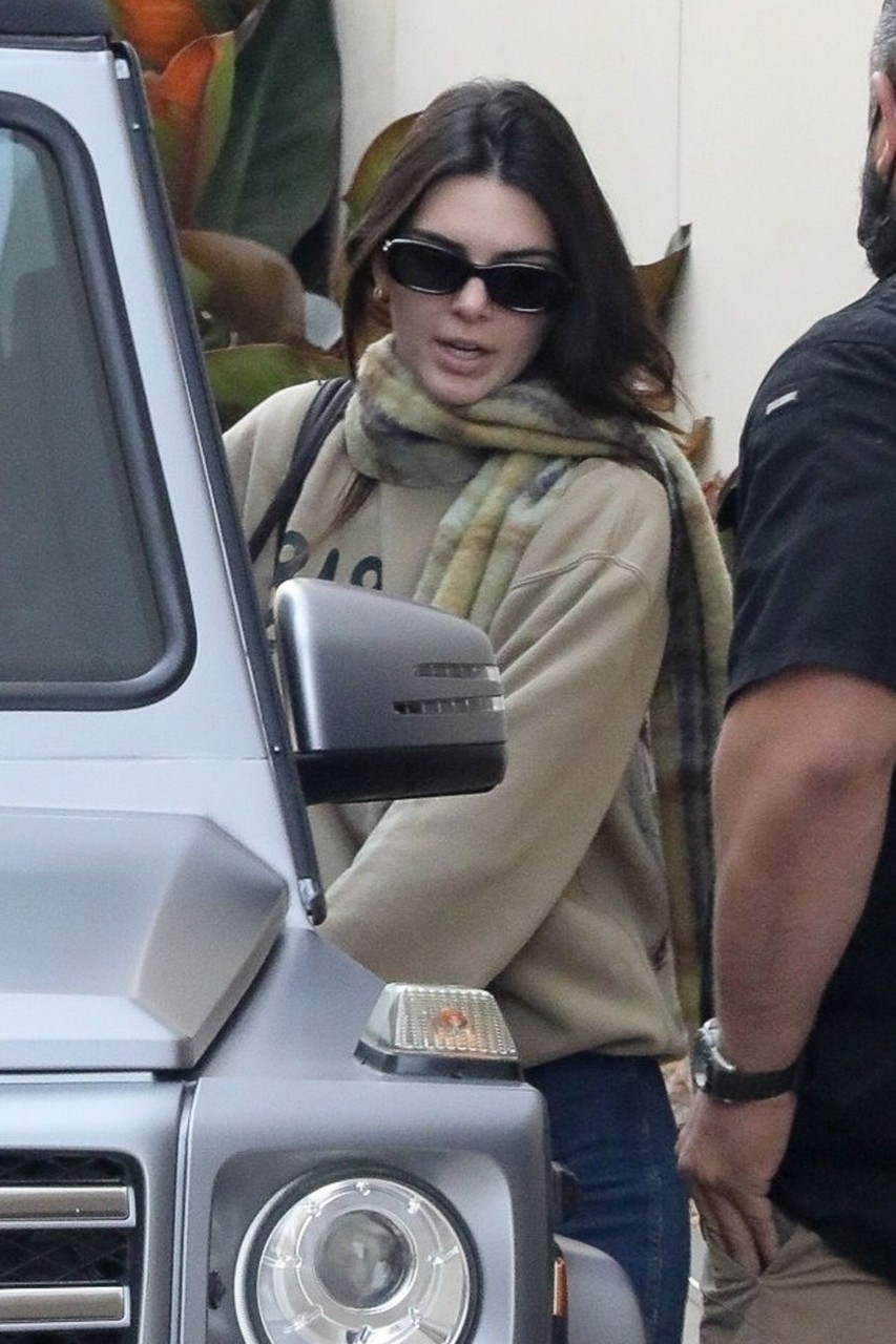 Kendall Jenner Out About Beverly Hills