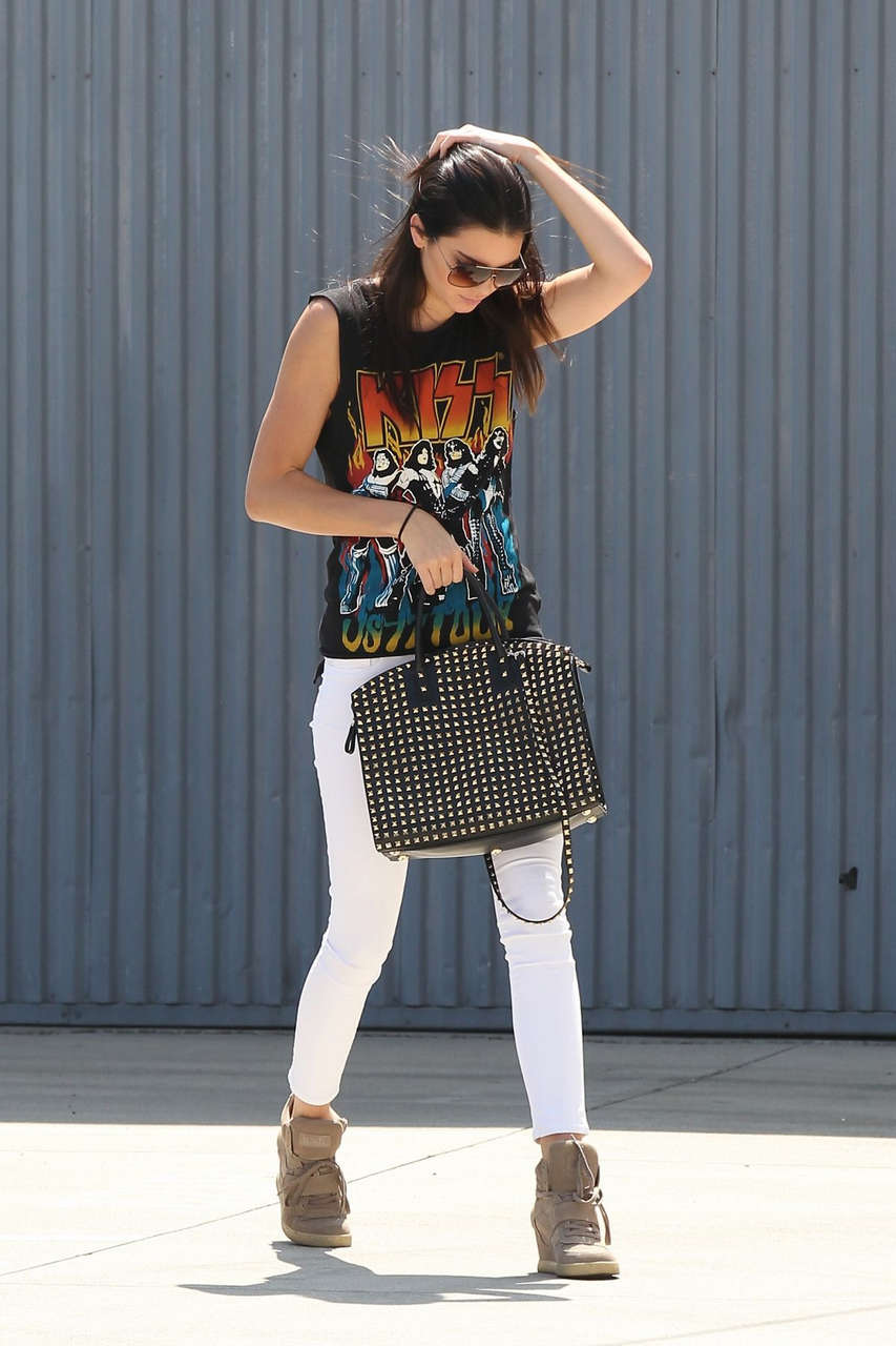 Kendall Jenner Out About Westwood