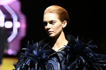 Kendall Jenner Prada Fall Winter 2022 2023 Fashion Collection Unveiling Milan Fashion Week
