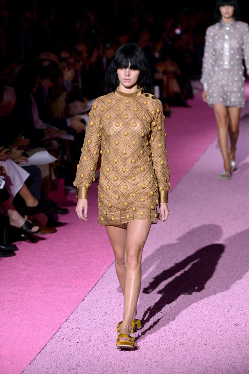 Kendall Jenner Runway Marc Jacobs Fashion Show New York
