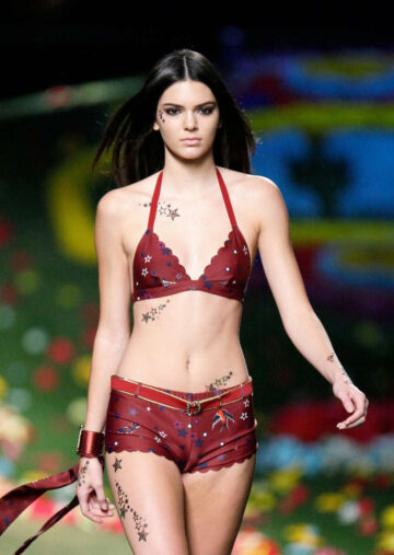 Kendall Jenner Runway Tommy Hilfiger Fashion Show New York