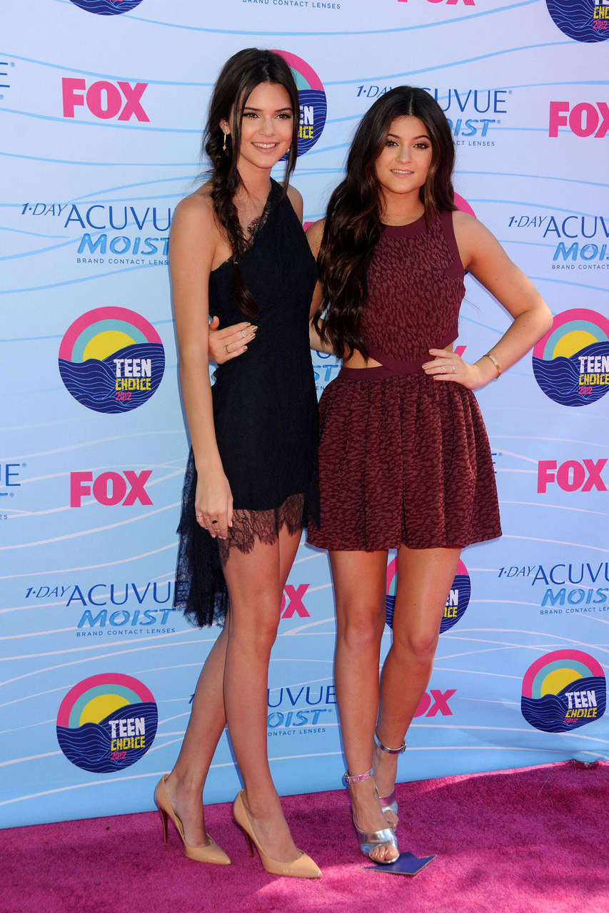 Kendall Kylie Jenner 2012 Teen Choice Awards Universal City
