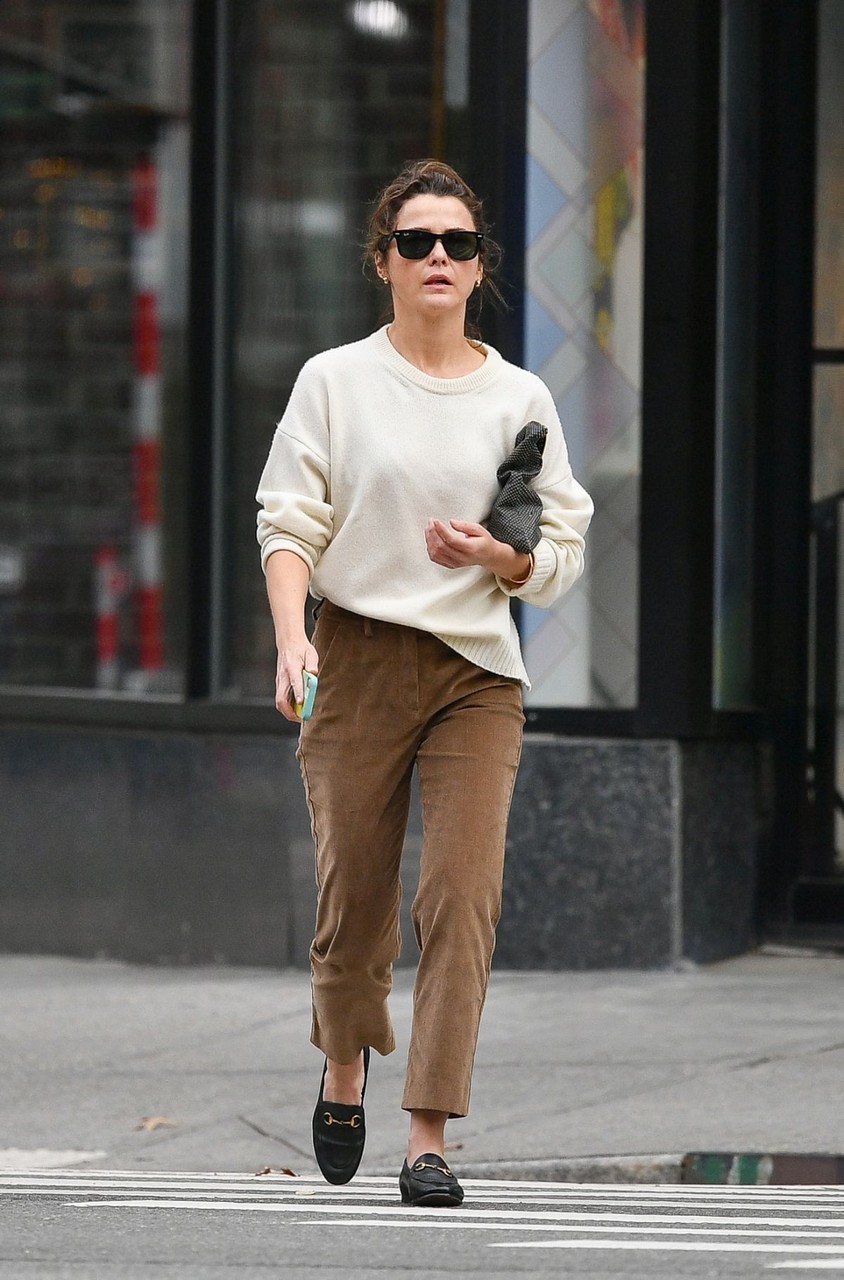 Keri Russell Out About New York