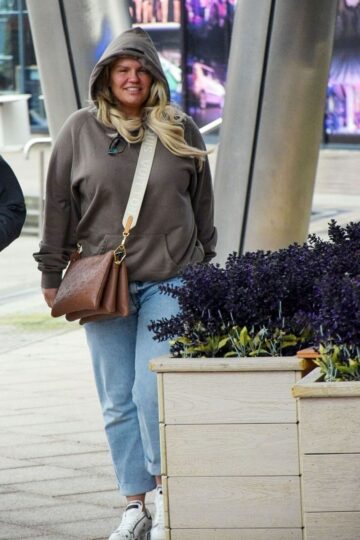 Kerry Katona Arrives Steph S Packed Lunch