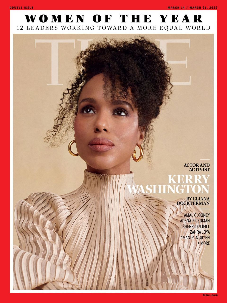 Kerry Washington Time Magazine Women Of Year 2022 Issue