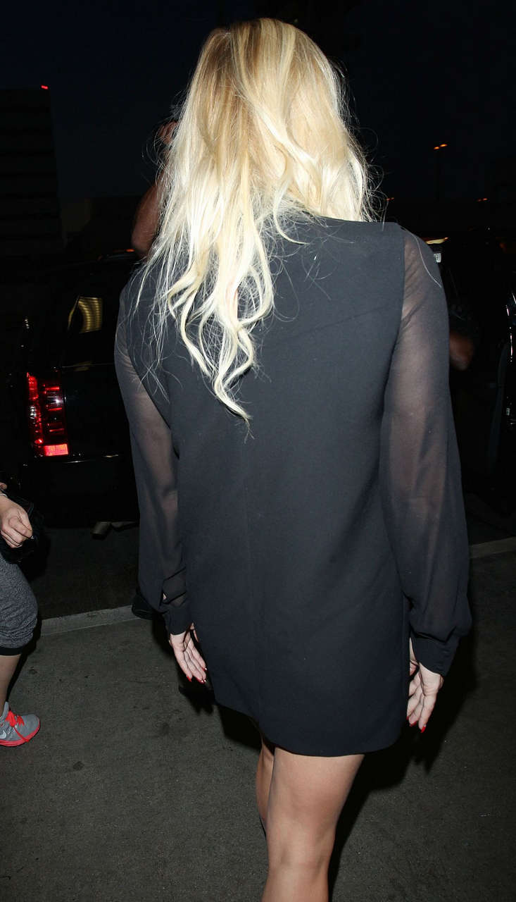 Kesha Arrives Los Angles International Airport